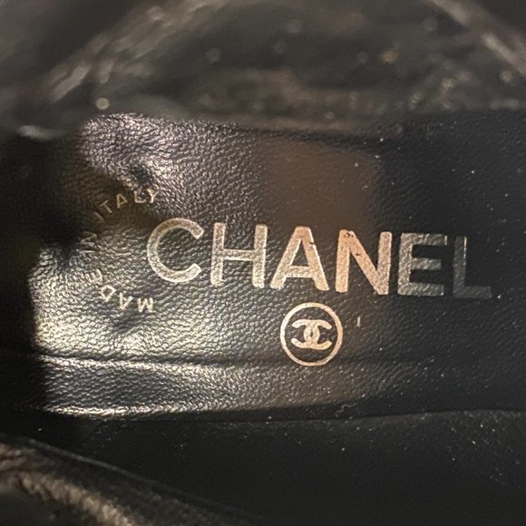 Chanel Silver Combat Bootie - Picture 10 of 13